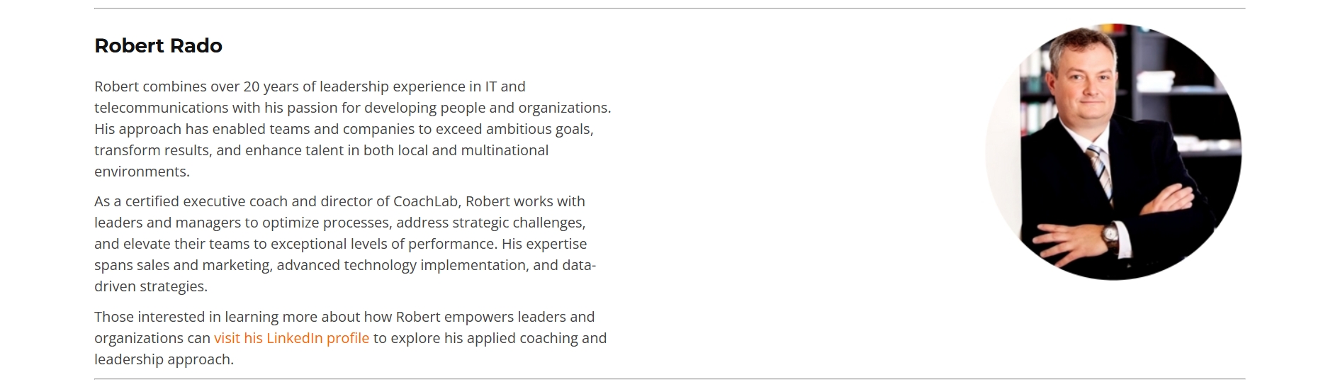 Coachunk Rob, Radó Róbert a TOP 15 Coach között 2025-ben!